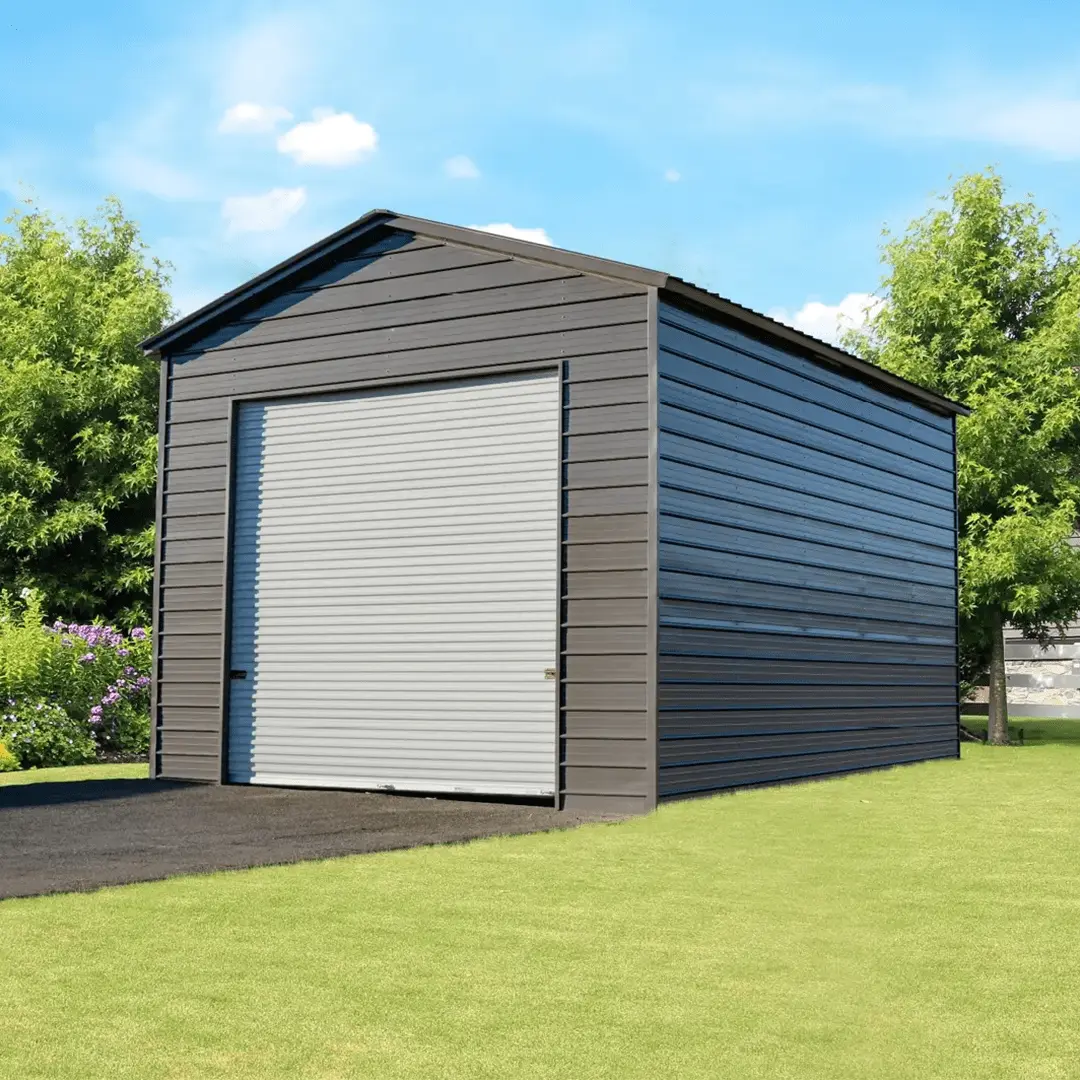 18x25x14 Metal Garage