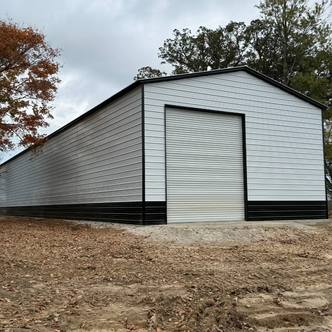 40x50x16 Metal Garage - Image 2